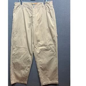 Vintage Y2K Jordache Utility Carpertern Mens Pants Size 38X32 Khaki